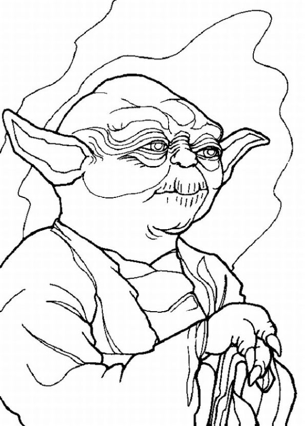 Personnages emblématiques de Star Wars dans une scène intergalactique