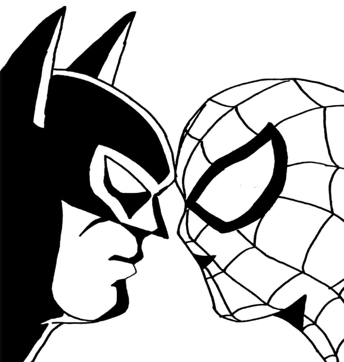 Coloriage de super-héros DC Comics en pleine action