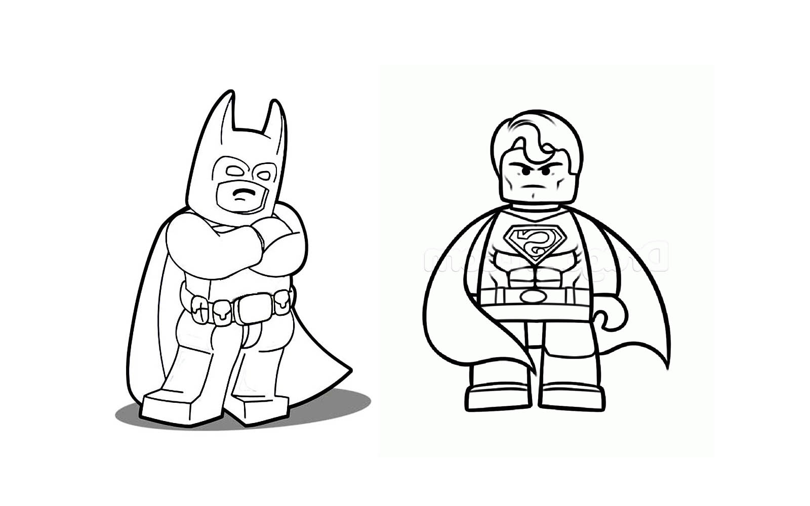 Super héros DC Comics en action dans un décor dynamique