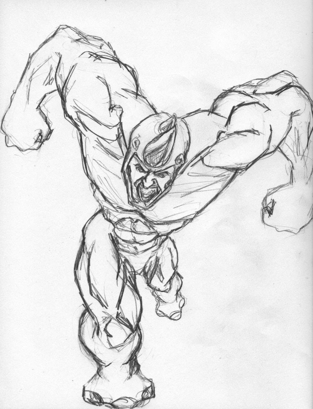 Coloriage de super-héros DC Comics en pleine action