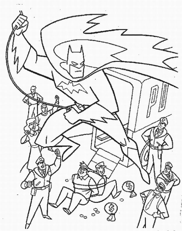 Super-héros DC Comics en pleine action dans un décor urbain