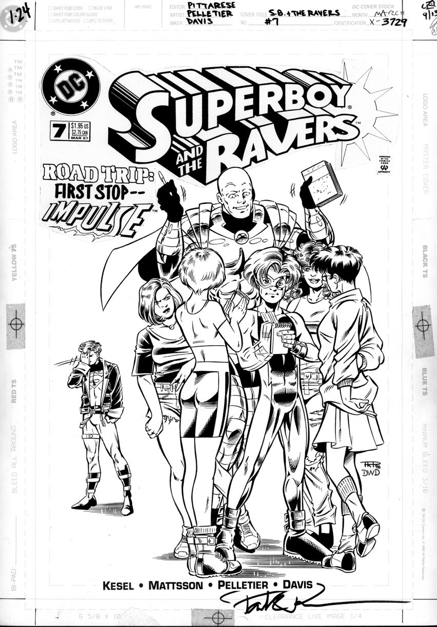 Super-héros DC Comics en pleine action dans un décor urbain