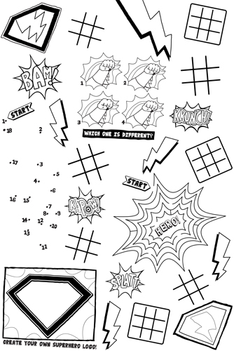 Super-héros de DC Comics en action au cœur d'une ville dynamique