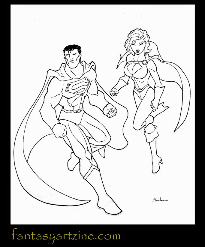Super-héros DC Comics en action dans un décor dynamique