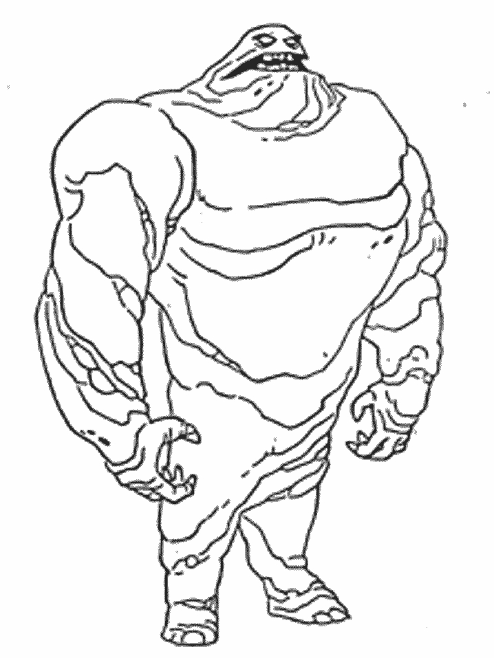 Coloriage de super-héros DC Comics en pleine action