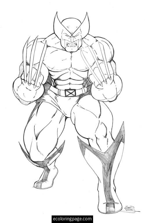 Coloriage de super-héros DC Comics en pleine action
