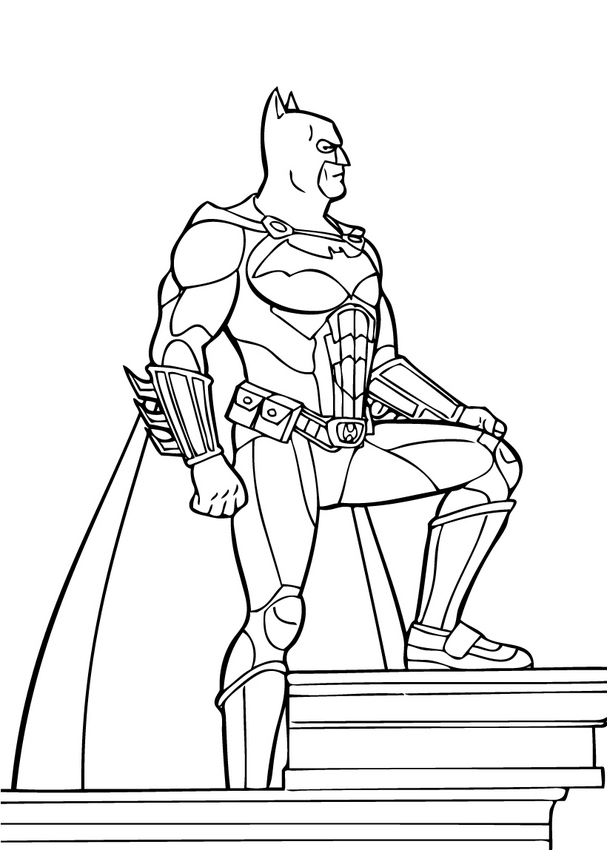Super-héros DC Comics en pleine action