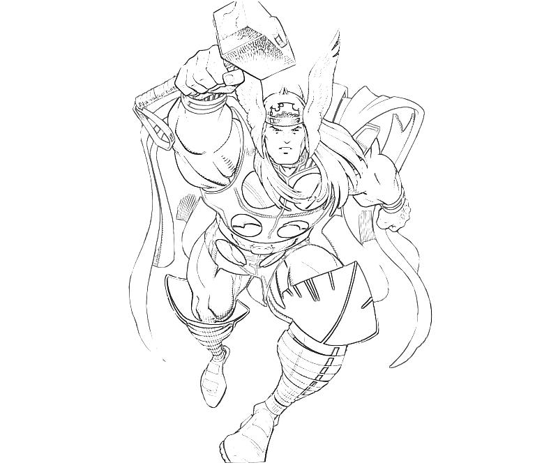 Coloriage d'un super héros de DC Comics en pleine action