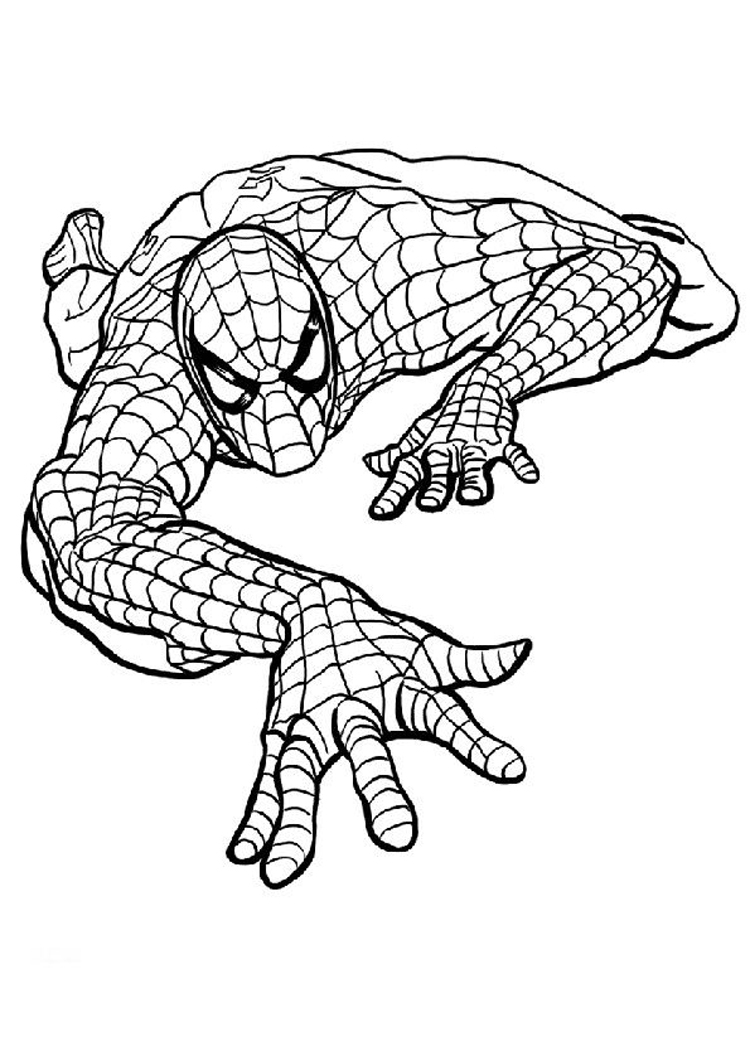 Coloriage de super héros DC Comics en action