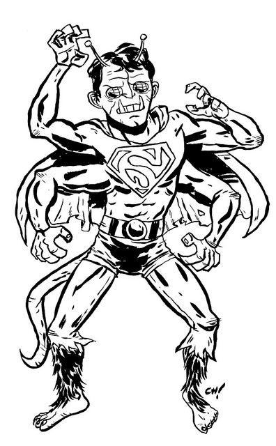 Super-héros DC Comics en action au cœur d'une ville dynamique