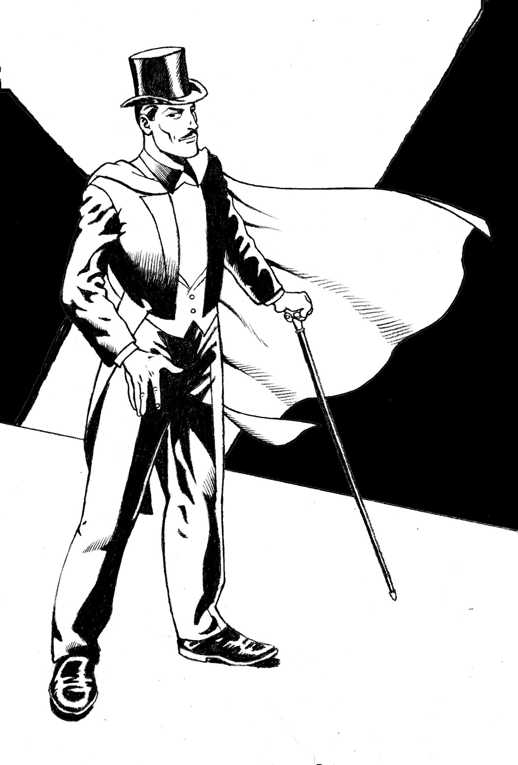Coloriage de super-héros DC Comics en pleine action