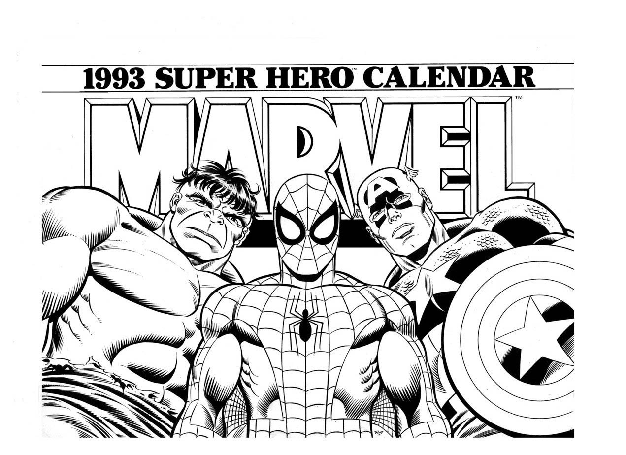 Super héros Marvel en pleine action dans un décor urbain