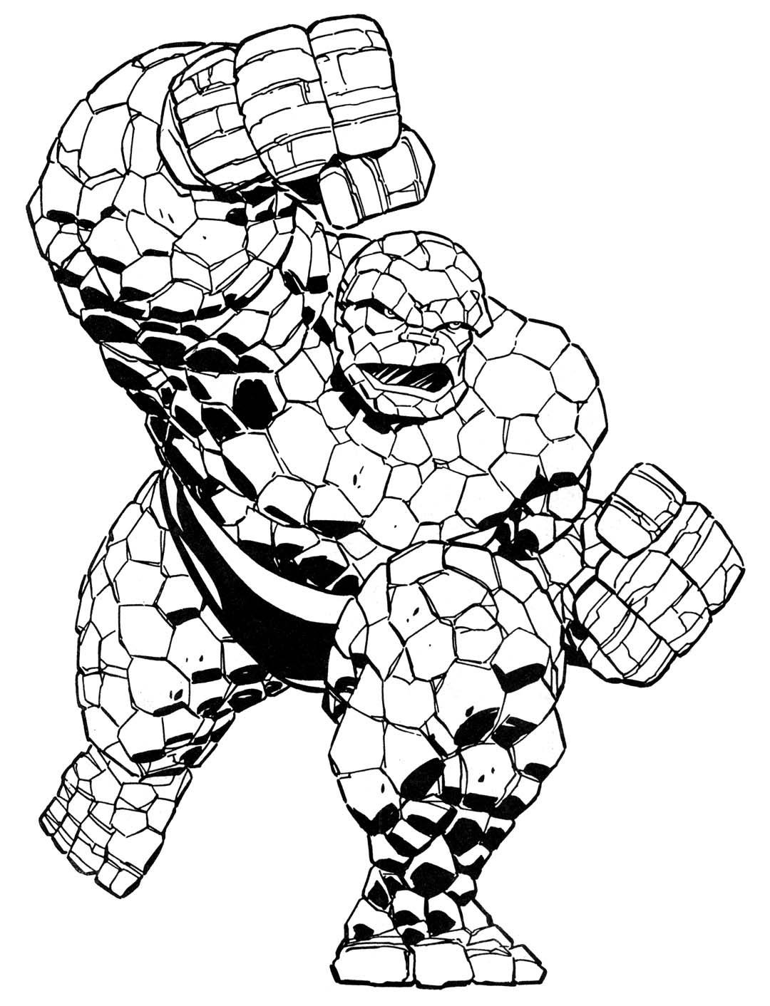 Super-héros Marvel en pleine action sur un fond urbain