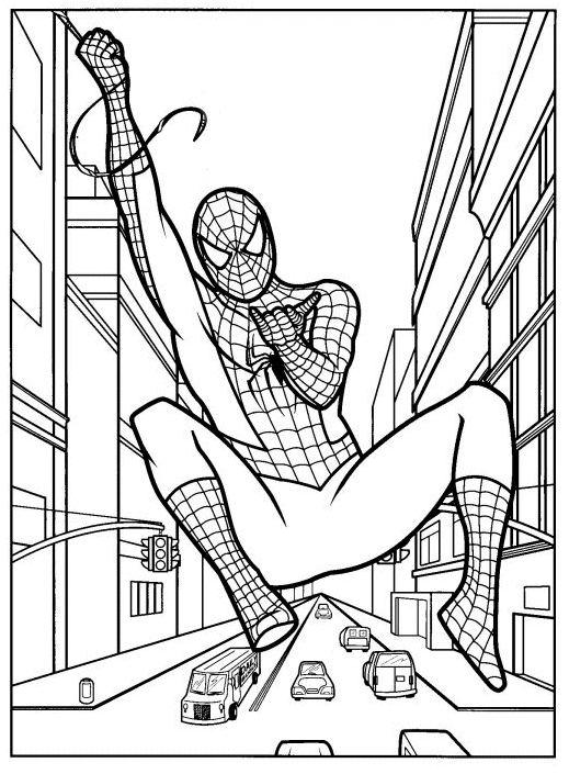 Super-héros Marvel en pleine action face à un ennemi
