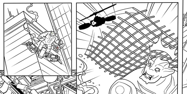 Coloriage Super Héros Marvel #44345 à imprimer