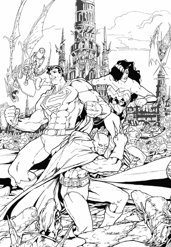 Super-héros Marvel en pleine action avec des poses dynamiques