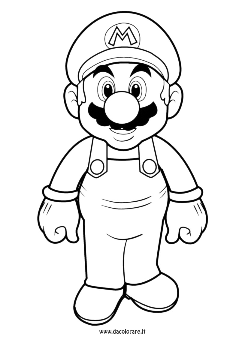Super Mario et Luigi prêts à l'aventure dans un paysage coloré