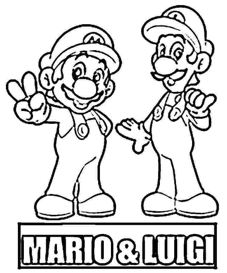 Super Mario et Luigi en pleine aventure dans un monde coloré