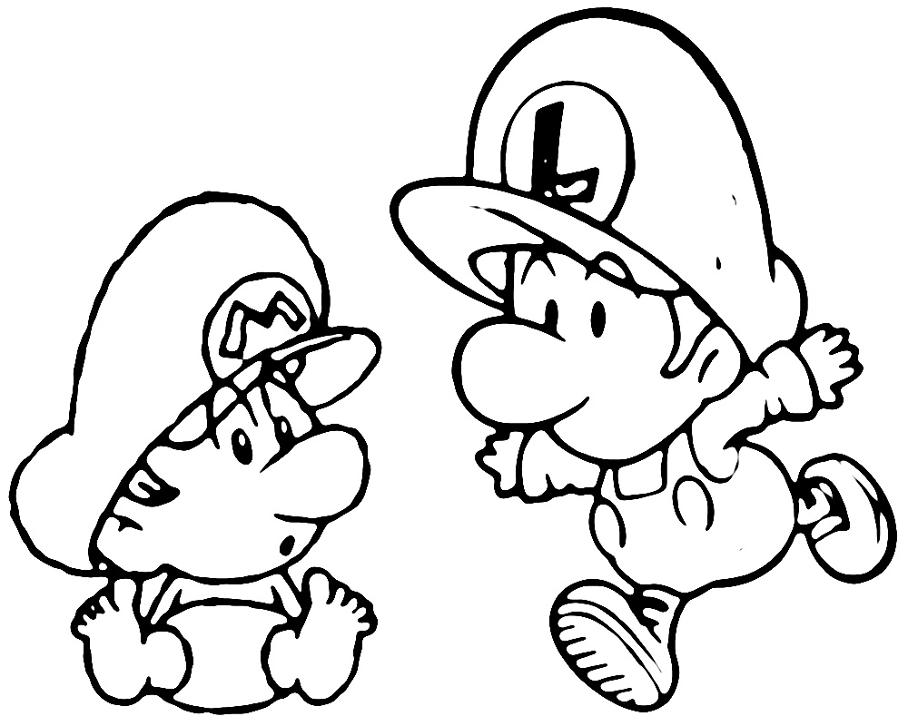 Super Mario en pleine aventure dans un décor joyeux