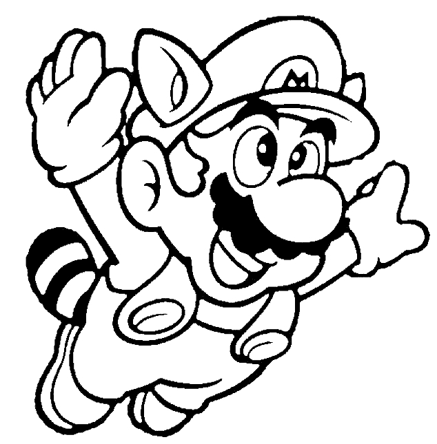 Super Mario en pleine aventure dans un décor coloré