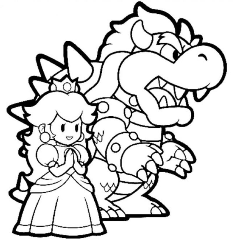 Super Mario et Luigi en pleine aventure dans un décor coloré