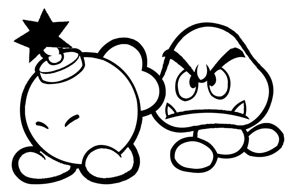 Super Mario Bros. dans une aventure colorée avec des personnages emblématiques