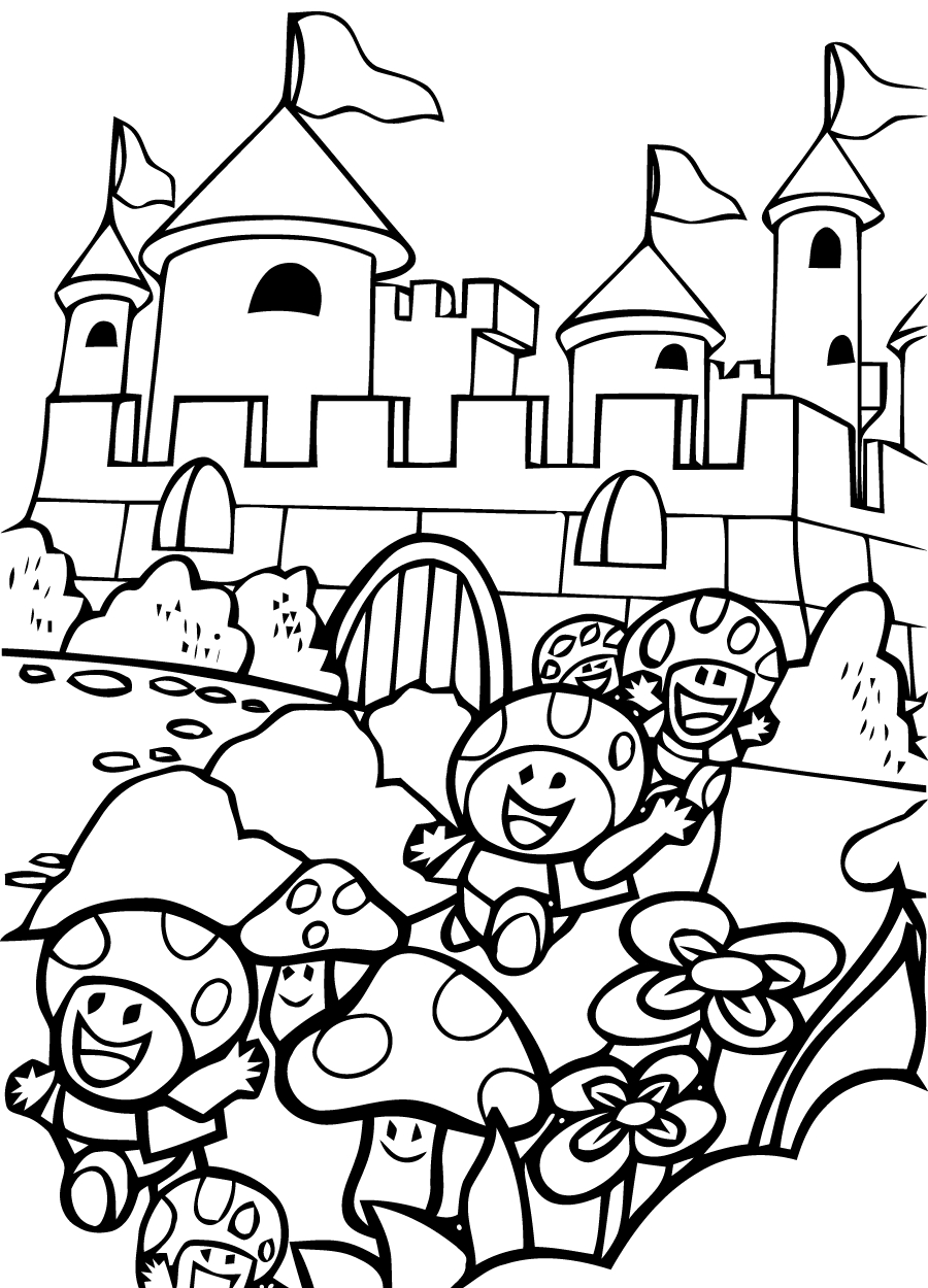 Super Mario et Luigi en pleine aventure dans un décor vibrant