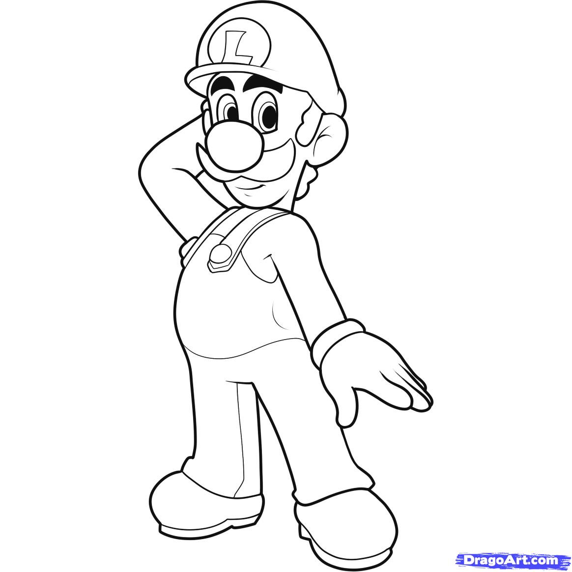 Super Mario en pleine aventure avec Luigi et un champignon