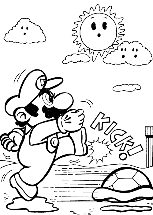 Super Mario et ses amis dans une aventure colorée