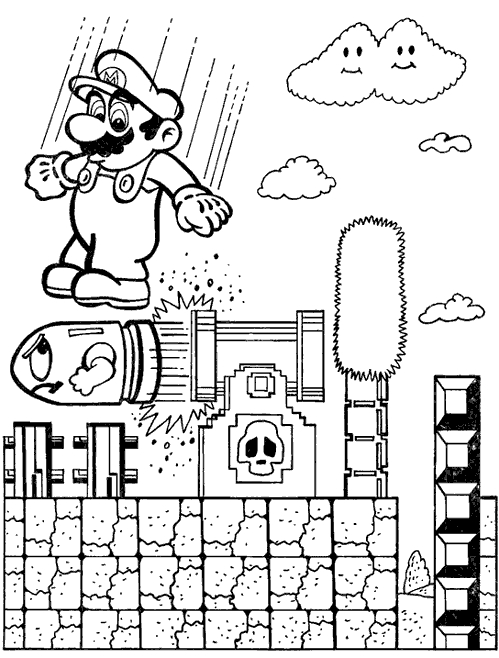 Super Mario et Luigi en pleine aventure dans un décor coloré