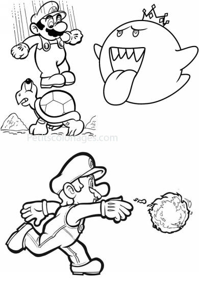 Super Mario et Luigi en pleine aventure dans un monde coloré