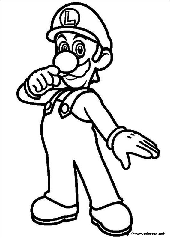 Super Mario en pleine aventure dans un monde coloré