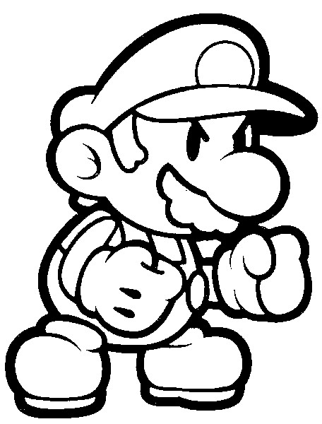 Super Mario et Luigi sautent joyeusement dans un monde coloré