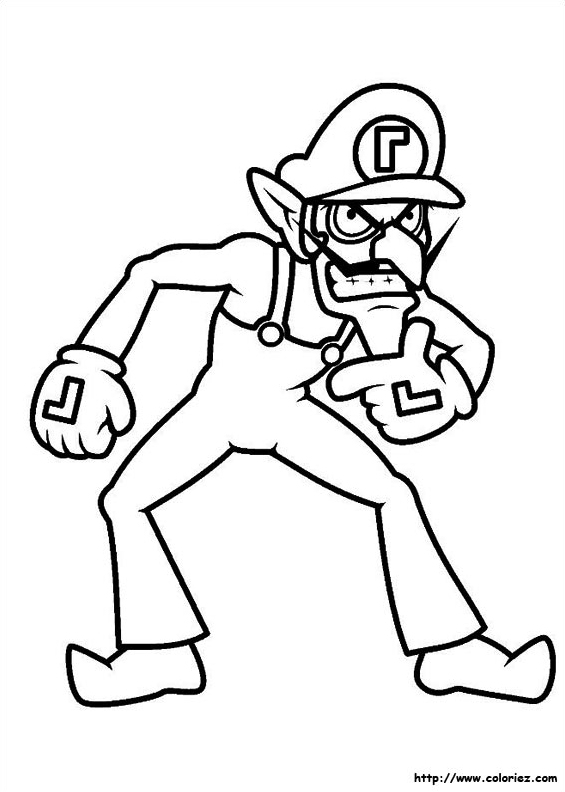 Super Mario et Luigi prêts pour l'aventure dans un décor coloré