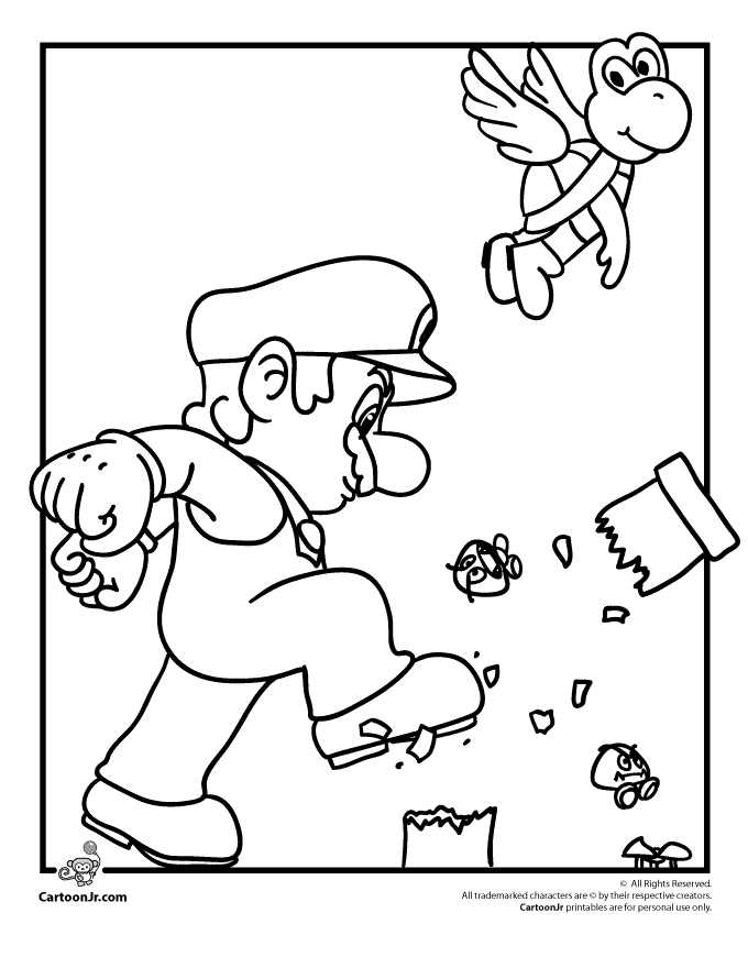 Super Mario et Luigi en pleine aventure dans le monde des champignons