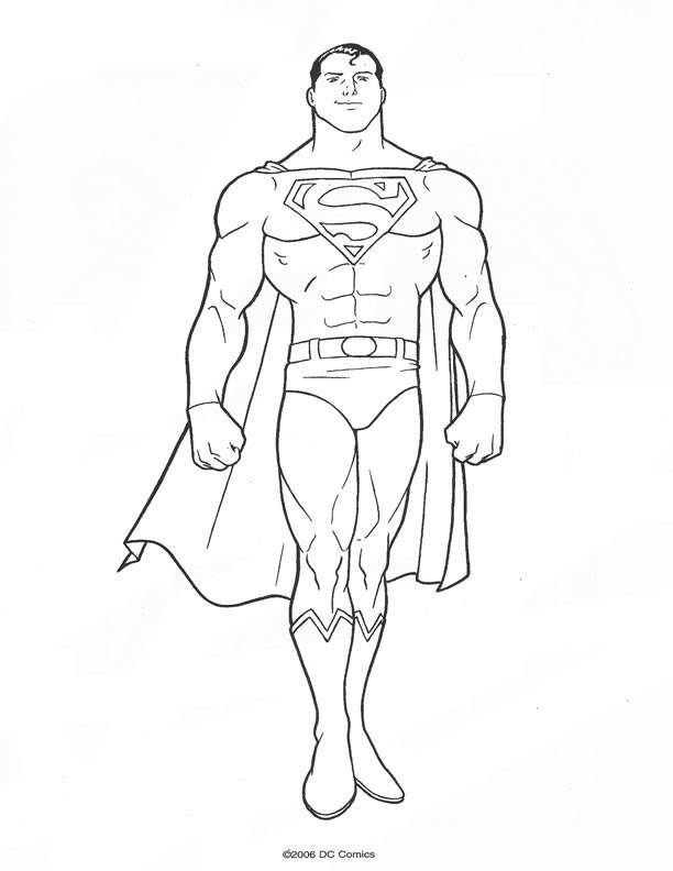 Superman en pleine action, prêt à sauver le monde
