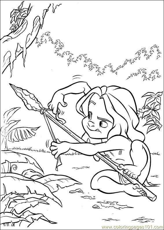Tarzan dans la jungle, en pleine interaction avec les animaux