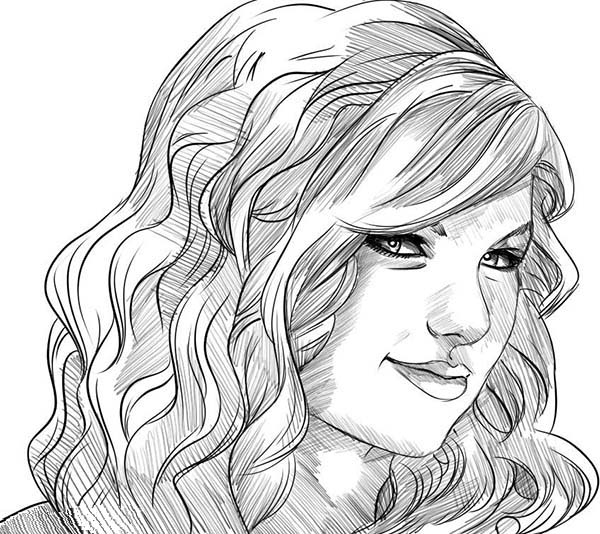Coloriage Taylor Swift #23779 à imprimer Coloriage Taylor Swift #23779 à imprimer