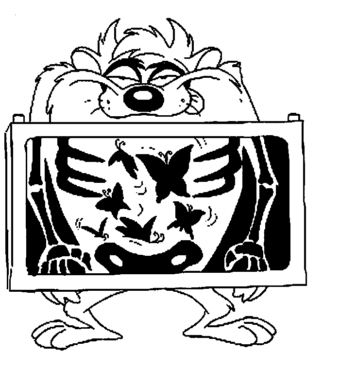 Coloriage Taz #21920 à imprimer Coloriage Taz #21920 à imprimer