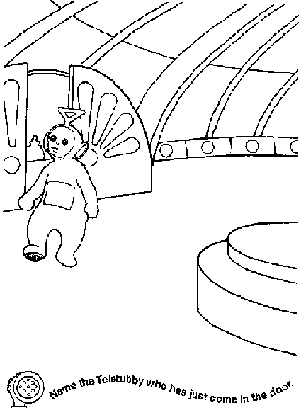 Les Teletubbies en pleine aventure dans un paysage joyeux