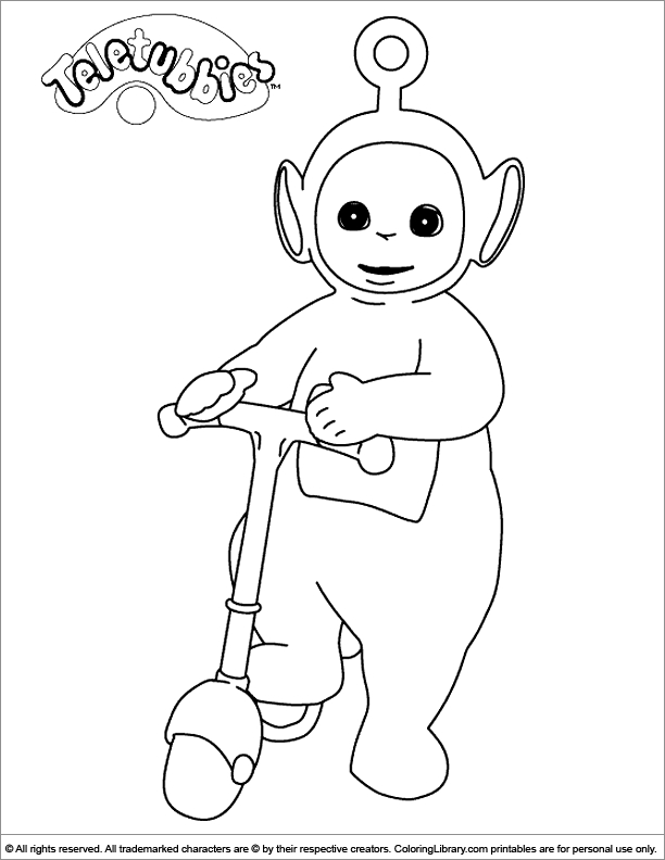 Les Teletubbies s'amusent sous le soleil dans un décor verdoyant