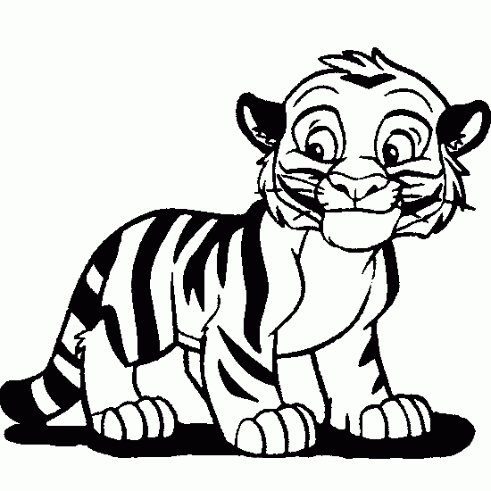 Un tigre majestueux se reposant dans la jungle