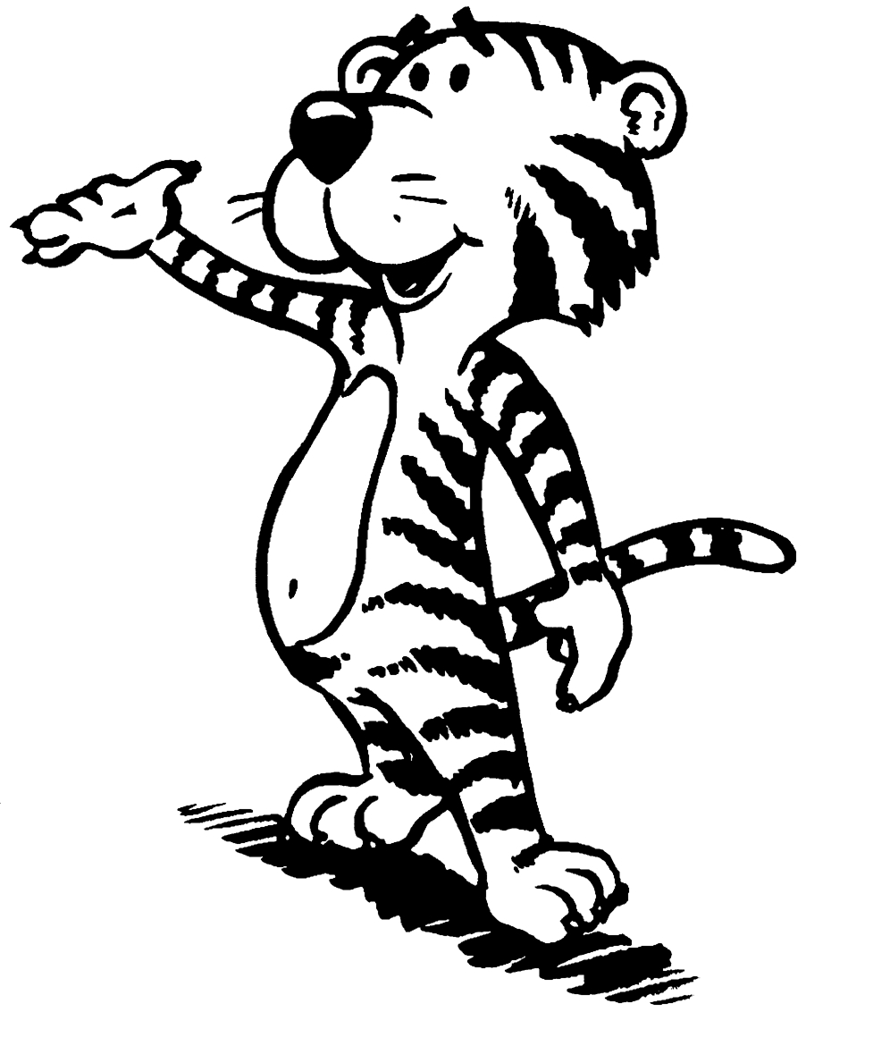 Un tigre majestueux se reposant dans la jungle