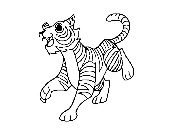 Un tigre majestueux dans son habitat naturel