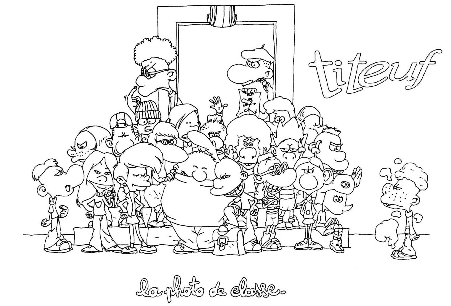 Coloriage Titeuf #22173 à imprimer Coloriage Titeuf #22173 à imprimer