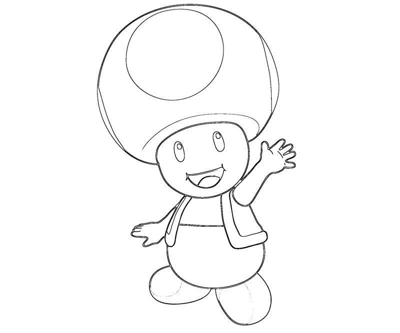 Toad en pleine aventure dans un paysage forestier