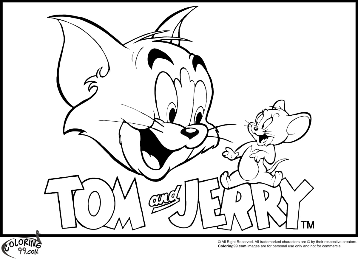 Tom et Jerry en pleine course poursuite dans un décor animé