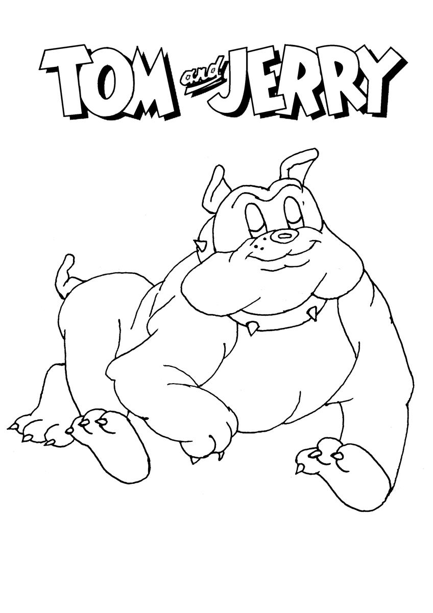 Tom et Jerry en pleine course poursuite dans un décor animé