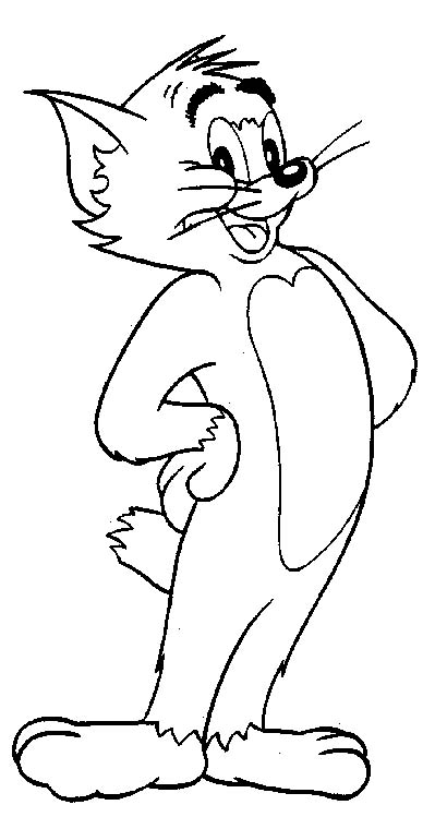 Tom et Jerry en pleine poursuite dans un décor animé