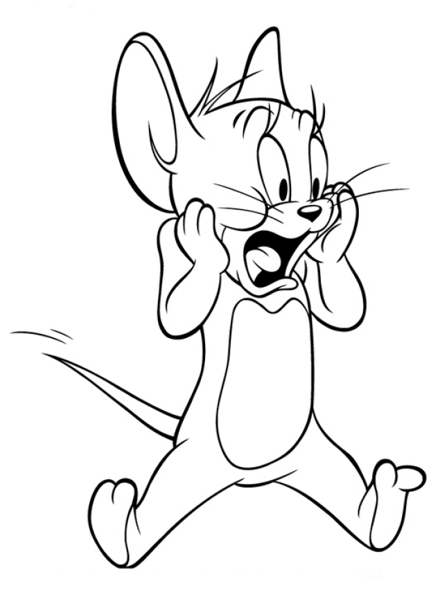 Tom et Jerry en pleine course dans un décor animé